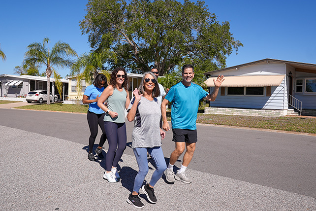 Making Friends in a Manufactured Home Community